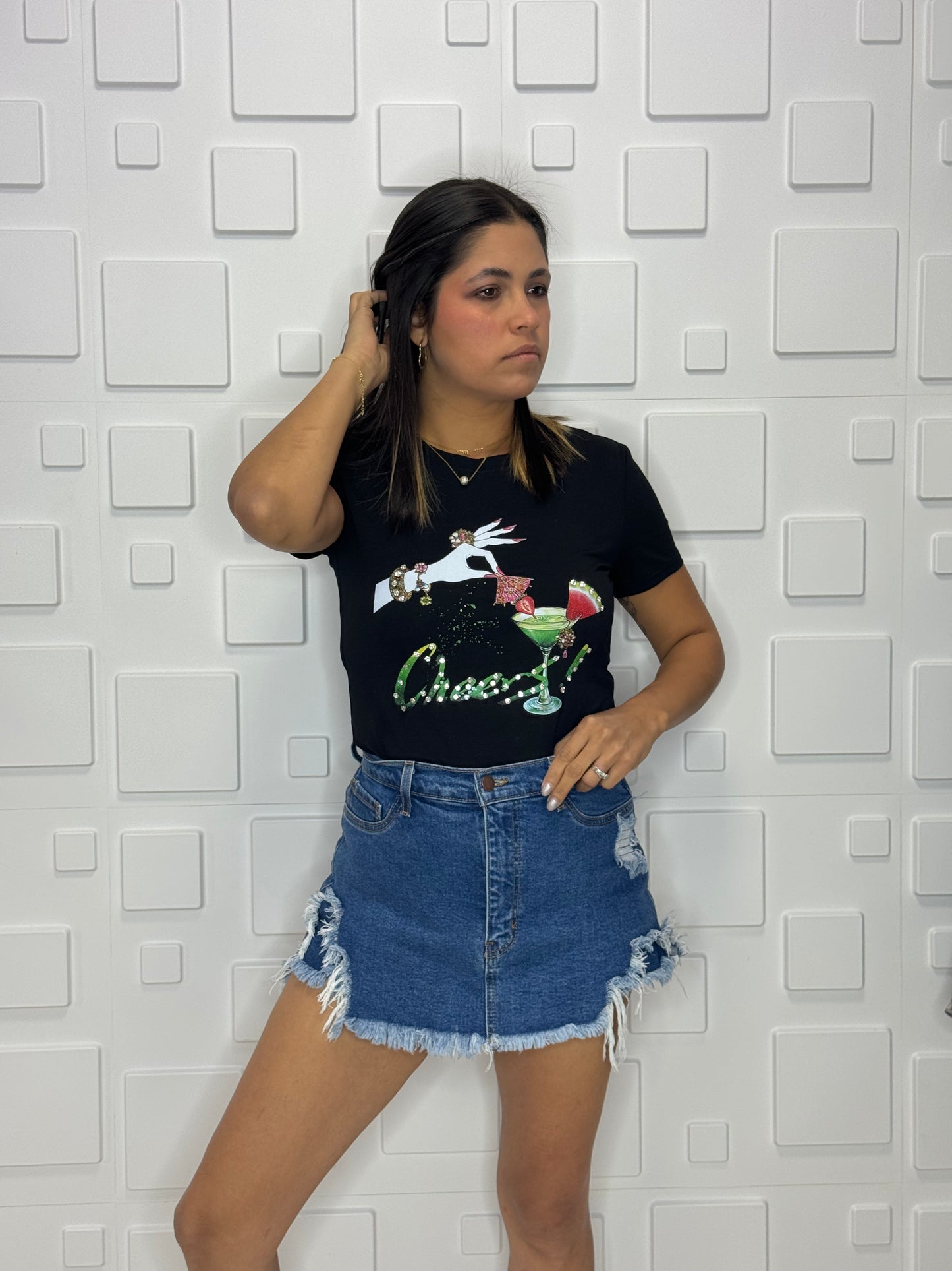 Falda Pantalón Jeans