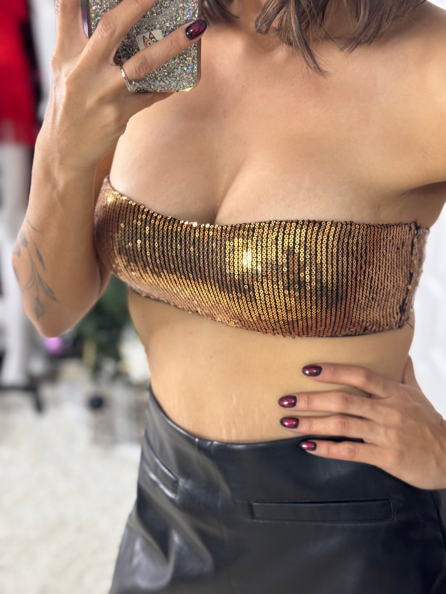 Shine Tube Top