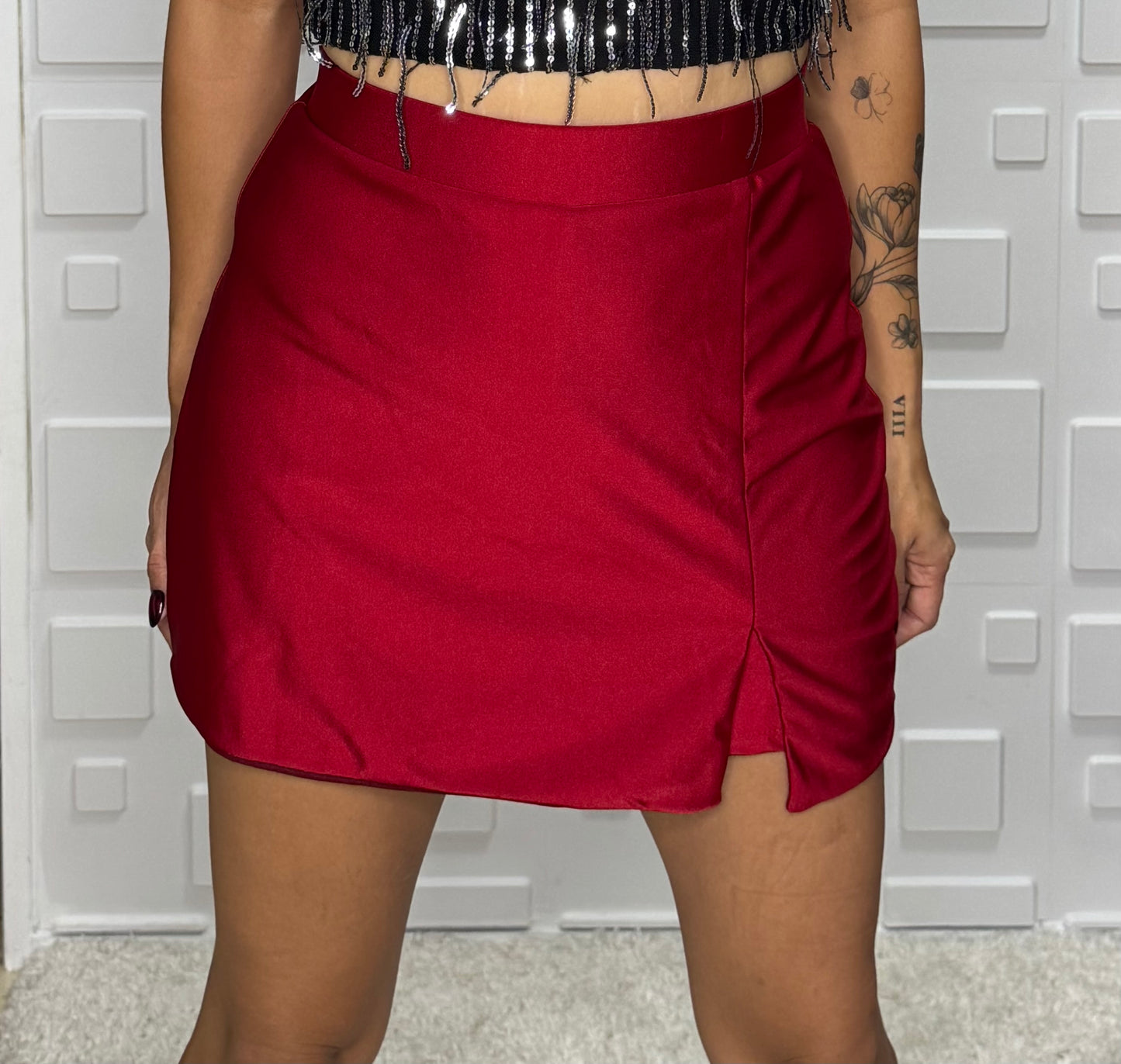 Red Passion Skort