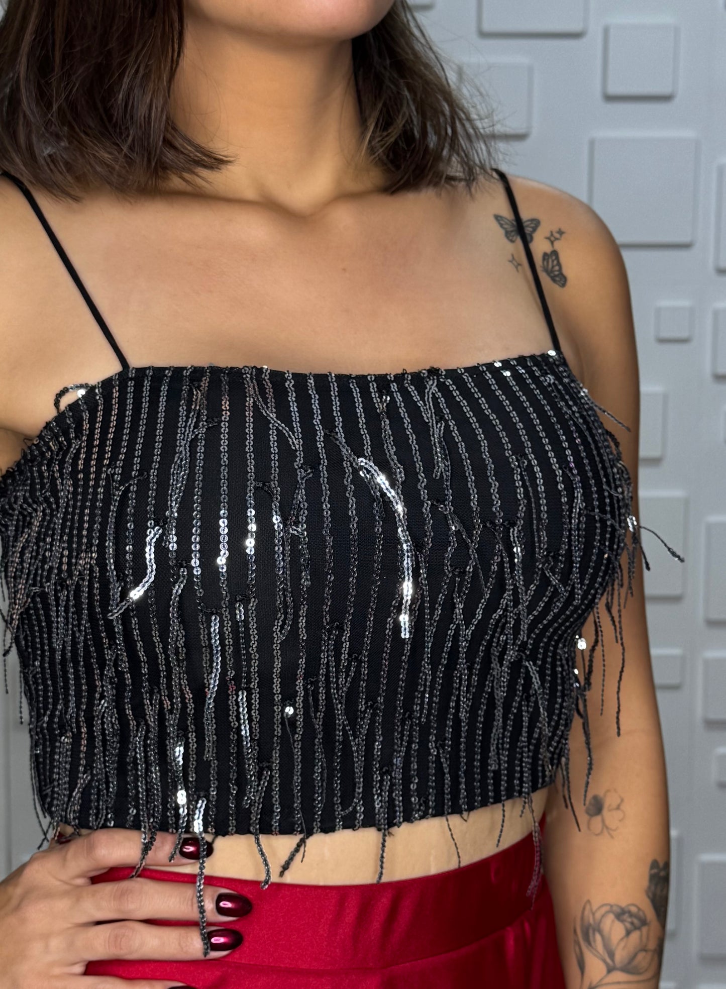 Electric Shine Top