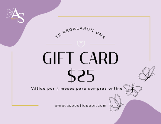 ASBoutique GIFT CARD